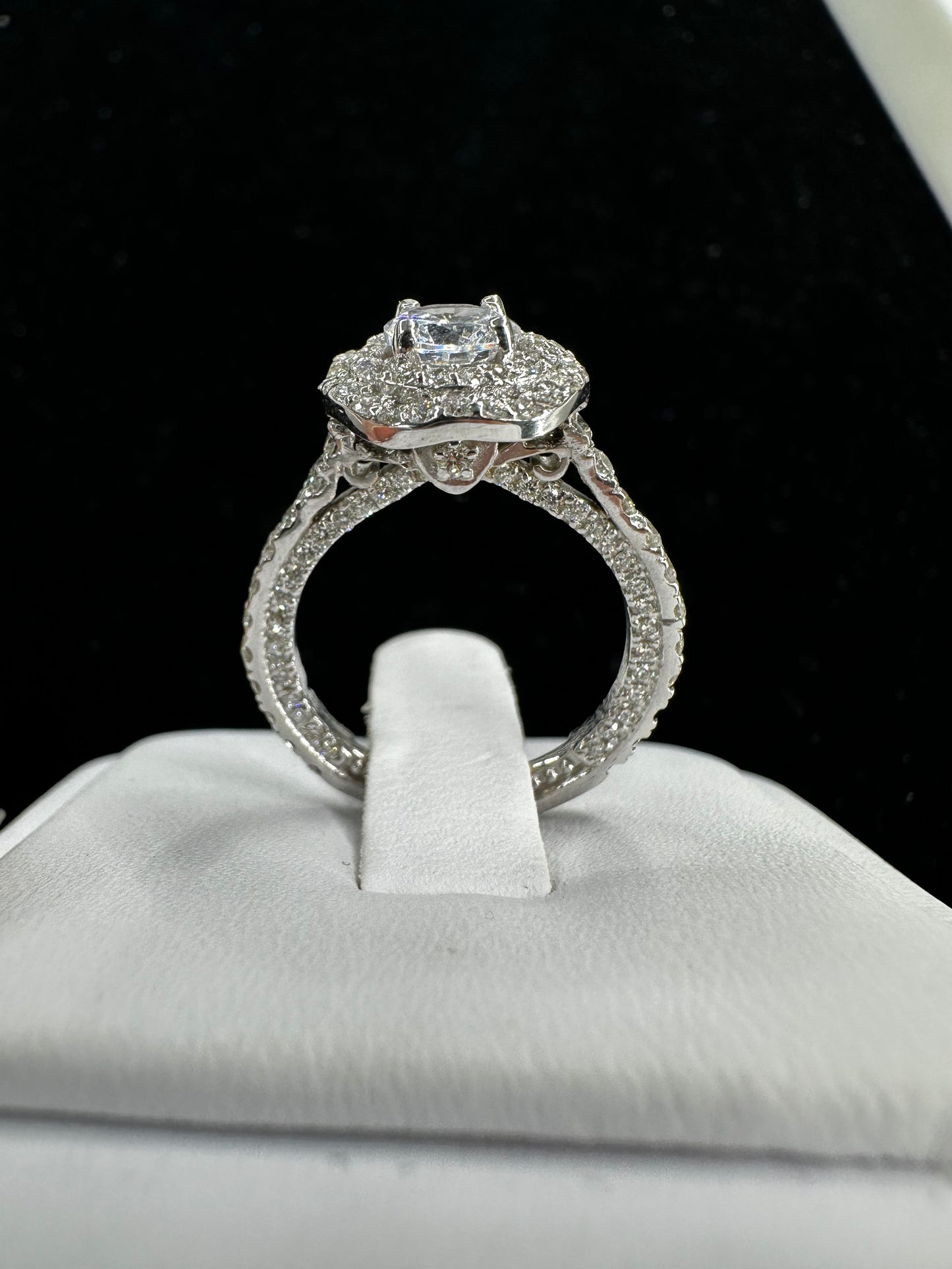 "Semi Chaffai" Diamond Engagement Ring.