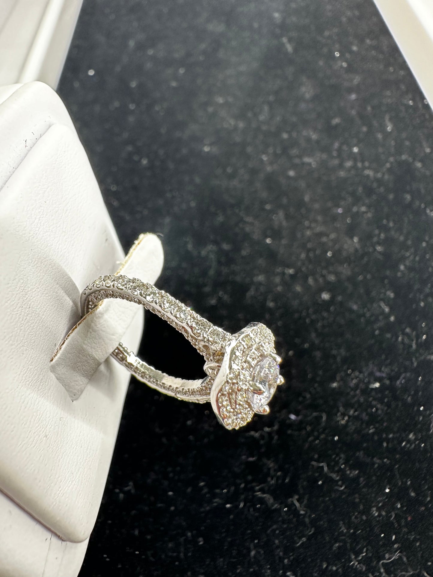 "Semi Chaffai" Diamond Engagement Ring.