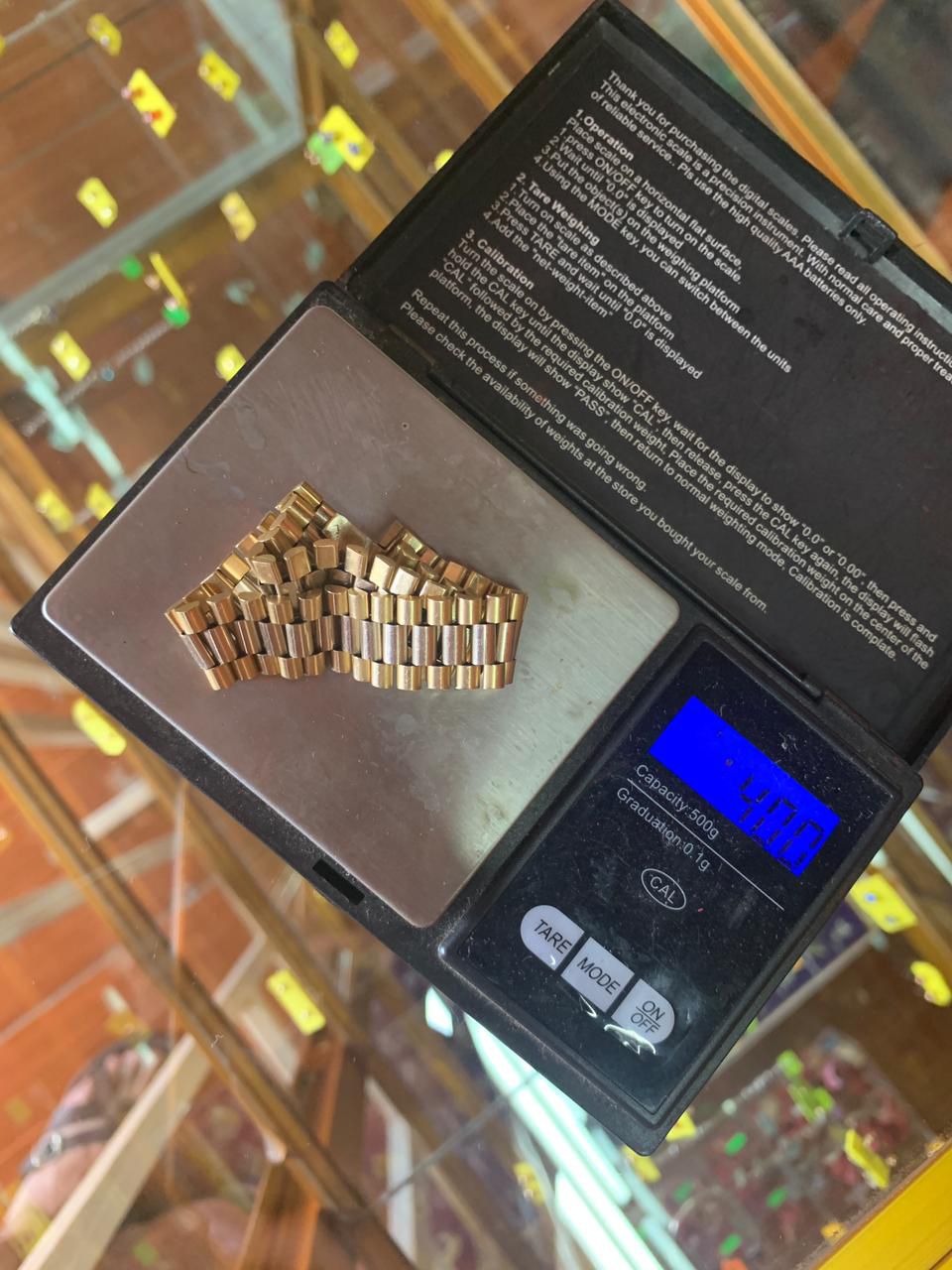 14k watch bracelet