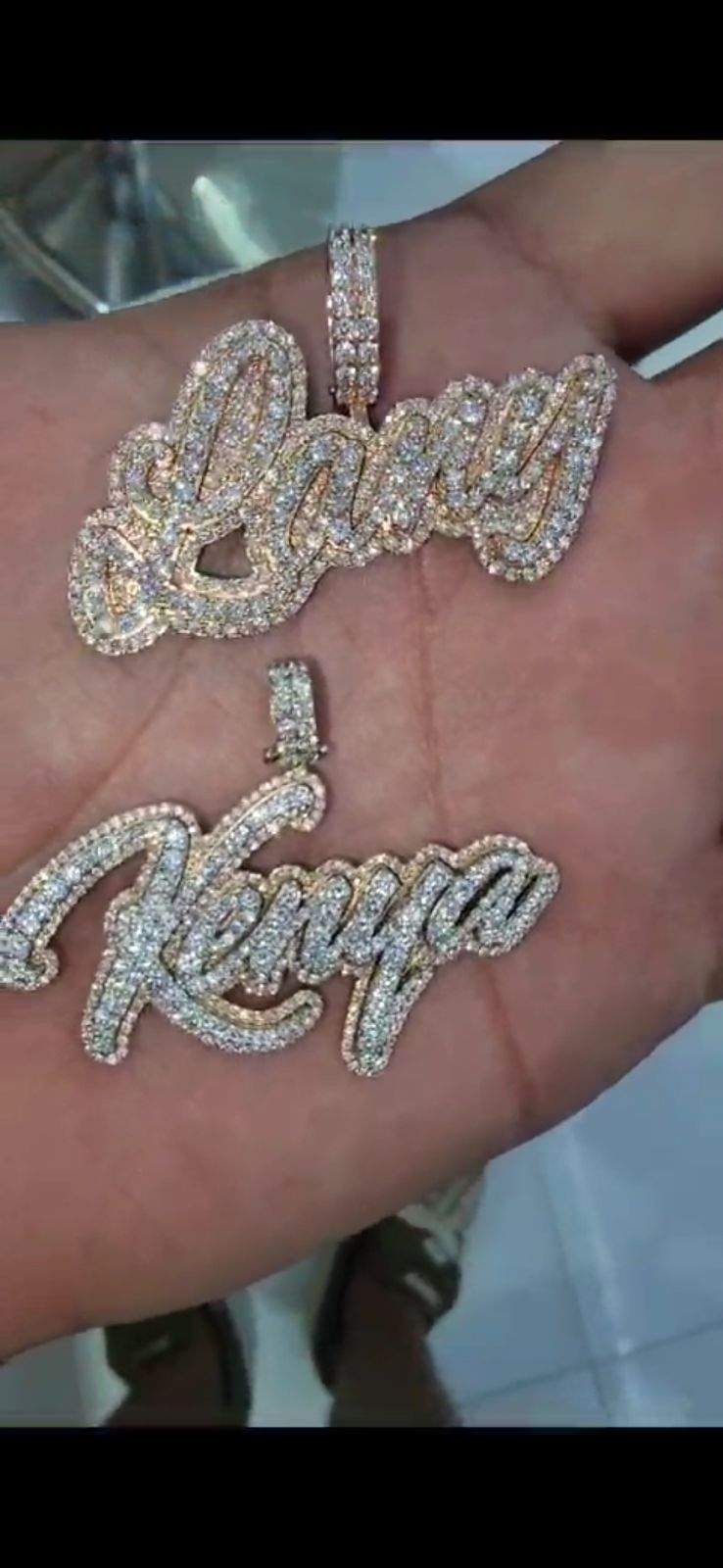 Custom Diamond Pendant