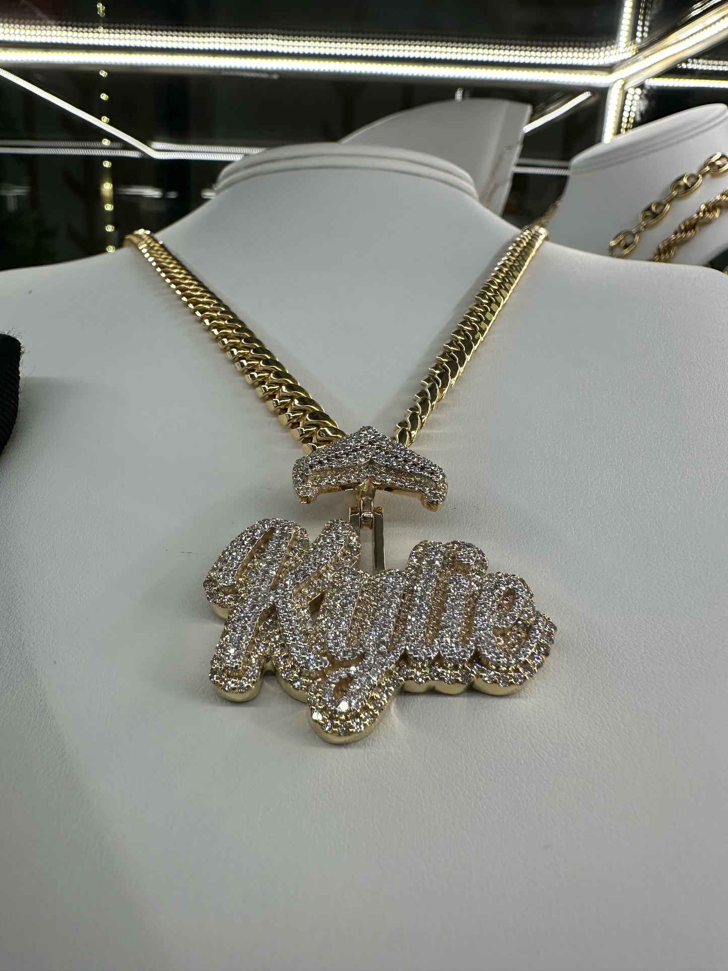 Custom Diamond Pendant