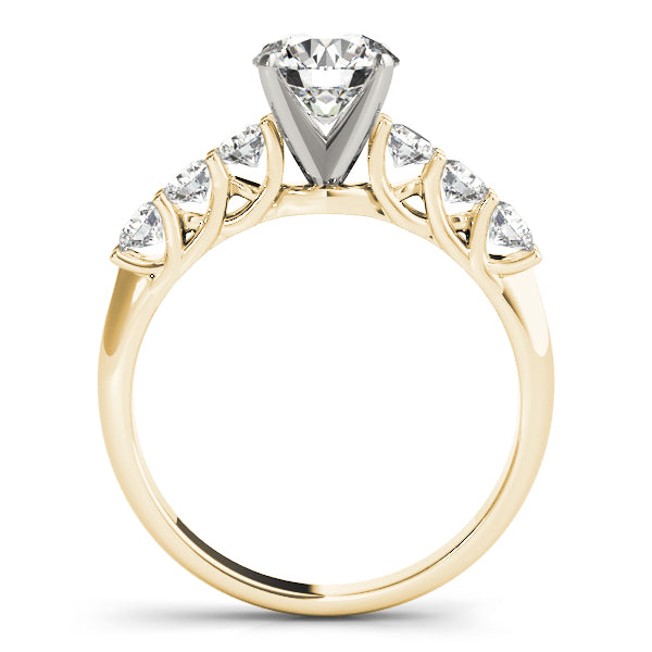 Engagement Rings Single Row Prong Set