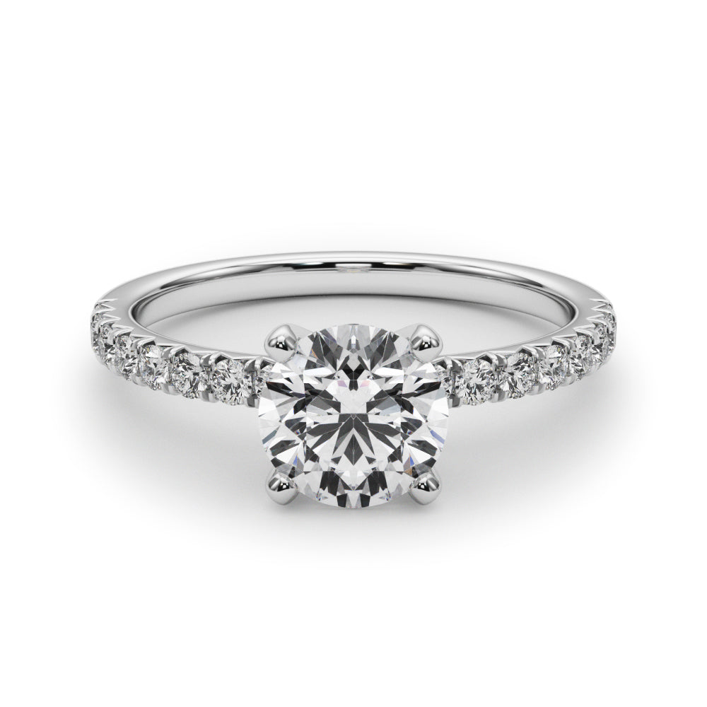 Engagement Rings Round Center