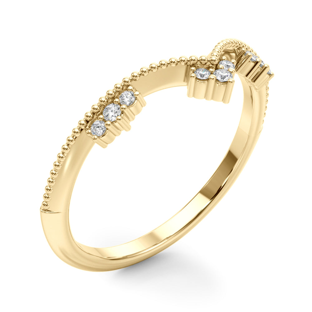 Diamond Chevron Band (0.06ct tw)