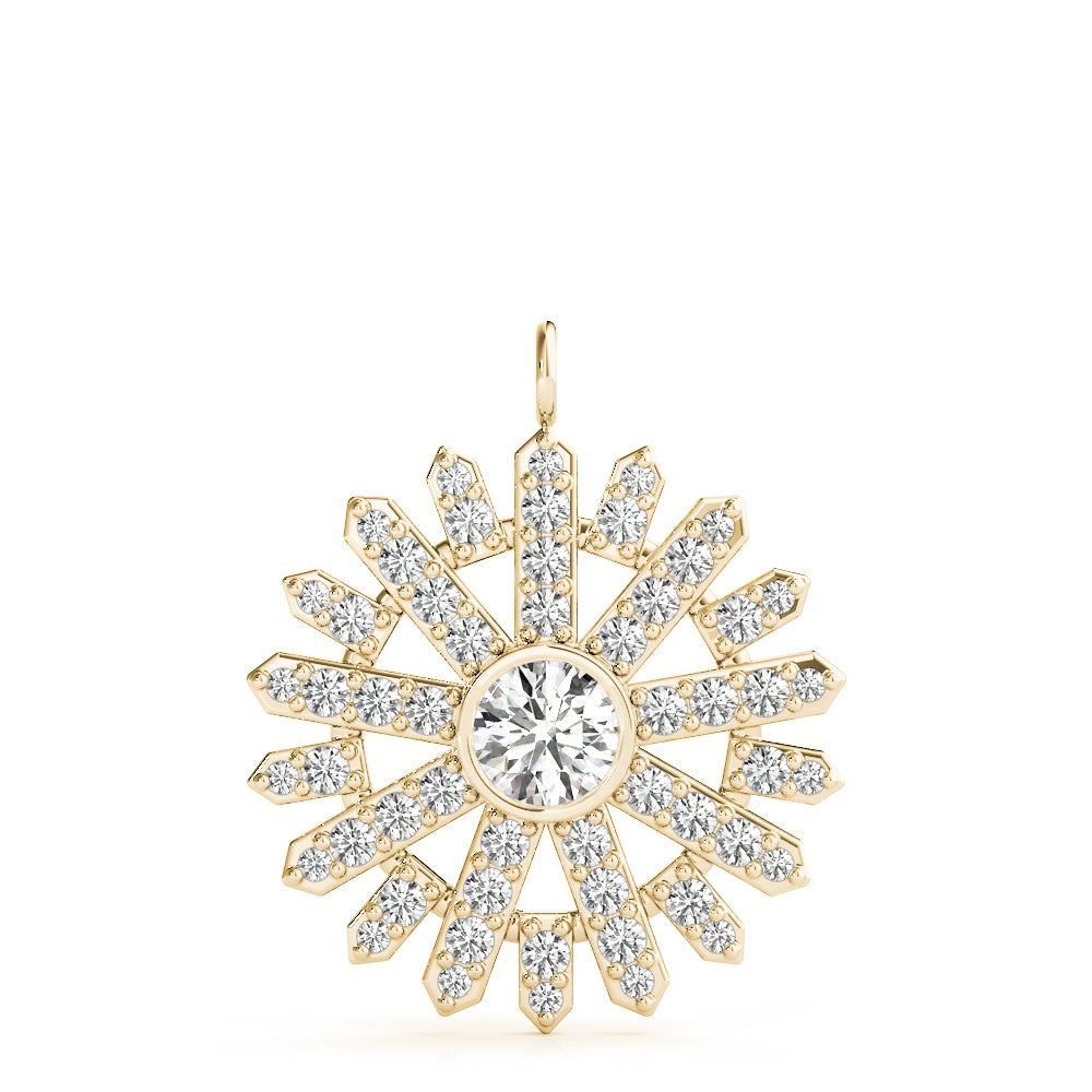 Diamond Necklace Art Wheel