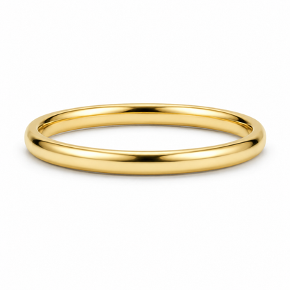 2mm Comfort Fit Wedding Band  – 14K Gold
