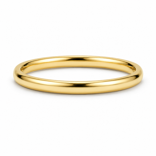 2mm Comfort Fit Wedding Band  – 14K Gold