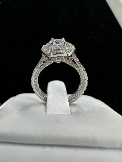 "Semi Chaffai" Diamond  Engagement Ring.