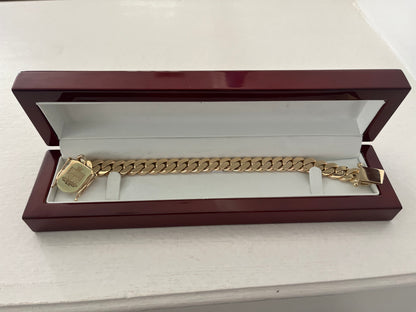 Solid Miami Cuban Link Bracelet