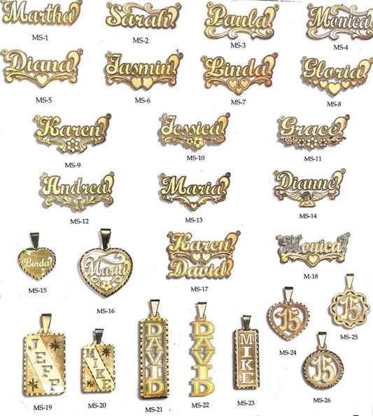 14K Name Designs