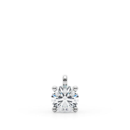 Round Solitaire Pendant 1/2ct