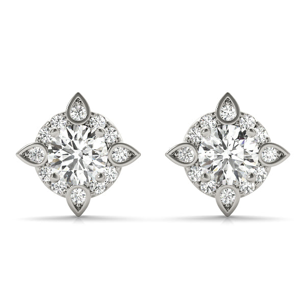 14k Fashion Earrings (1.2 ct tw)