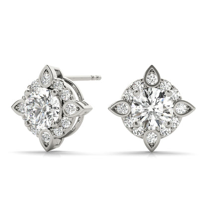 14k Fashion Earrings (1.2 ct tw)