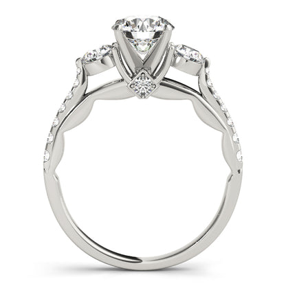 Engagement Rings 3 Stone Round