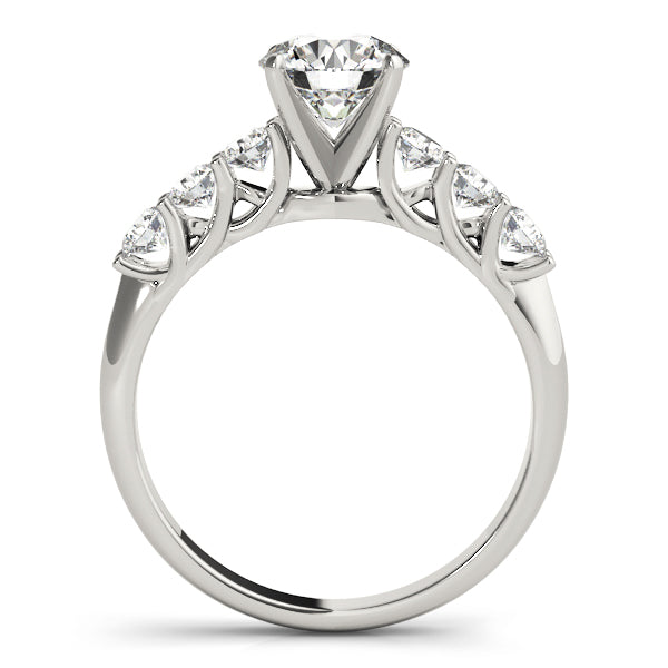 Engagement Rings Single Row Prong Set