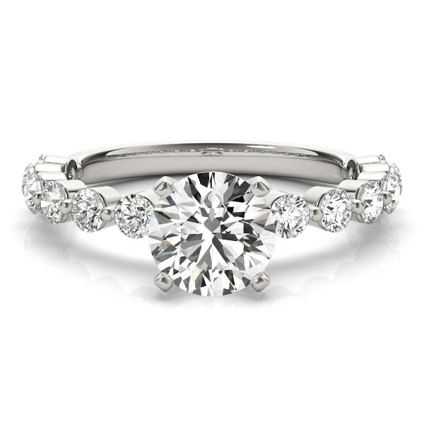 Single Prong Engagement Ring