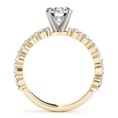 Single Prong Engagement Ring