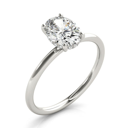 Engagement Ring Oval Cut Center