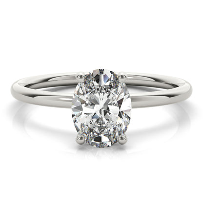 Engagement Ring Oval Cut Center