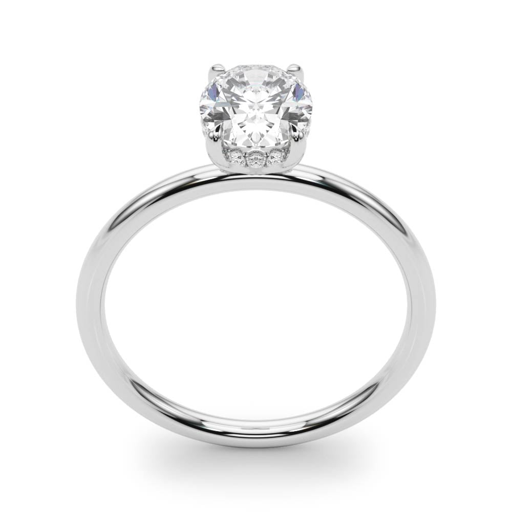 Engagement Ring Oval Cut Center