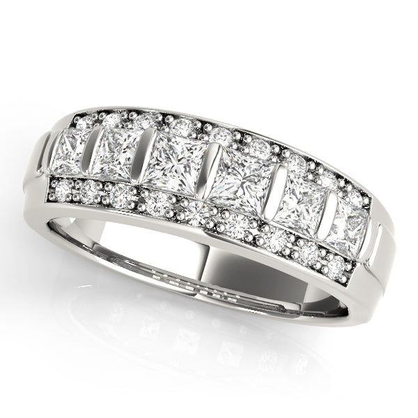 Wedding Bands Fancy Shape Princess