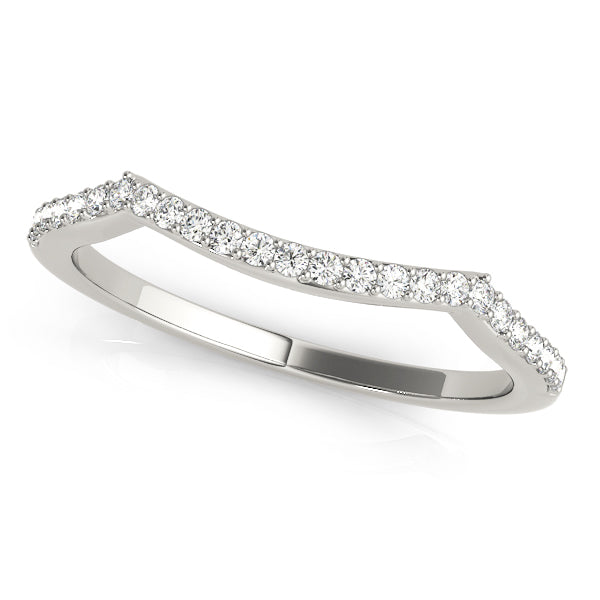 Curved Diamond Band