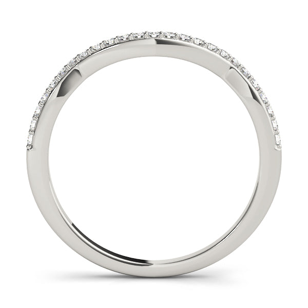 Curved Diamond Band