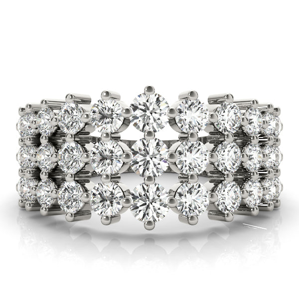 3 Row Fashion Ring