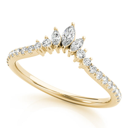 Fashion Ring Marquise And Round