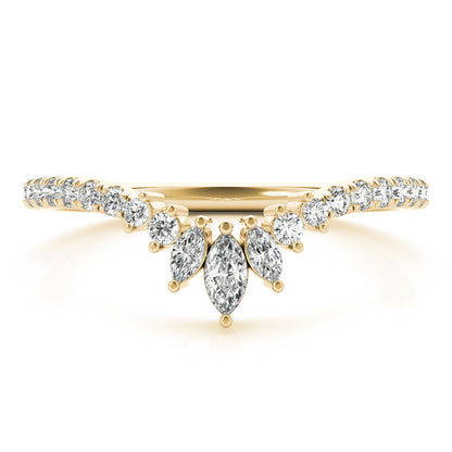 Fashion Ring Marquise And Round