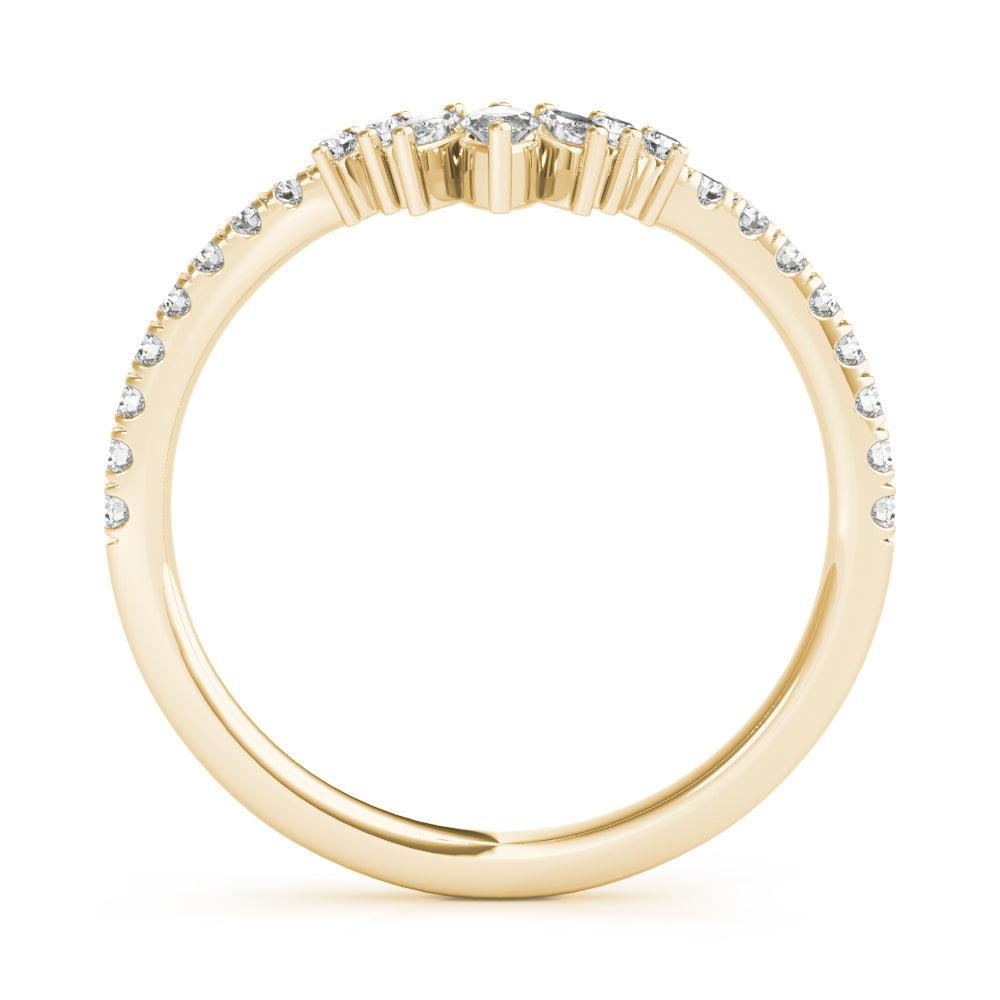 Fashion Ring Marquise And Round