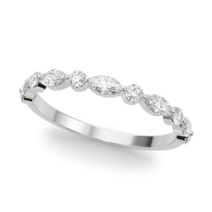 14k Diamond Wedding Band (0.58 ct tw)