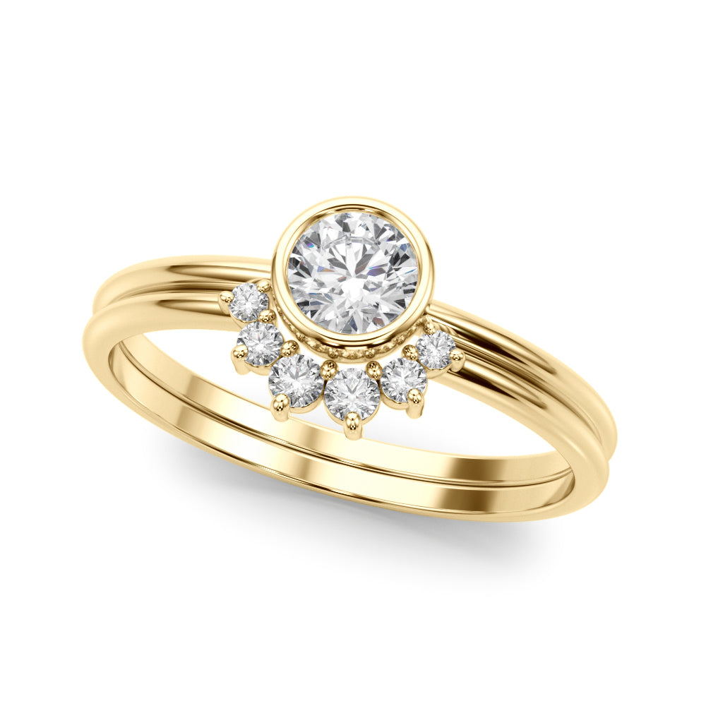 14k Fashion Ring Round (0.43ct tw)