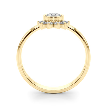 14k Fashion Ring Round (0.43ct tw)