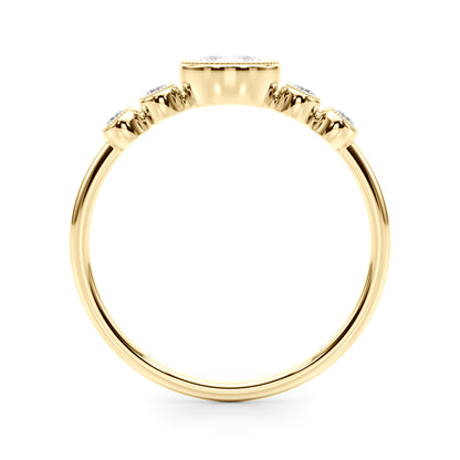 5 Stone Fashion Ring With Oval Center (0.32 ct tw)