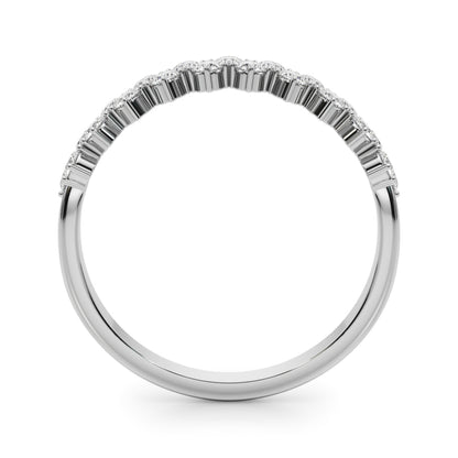 14k Two Row Band Round (0.5ct tw)