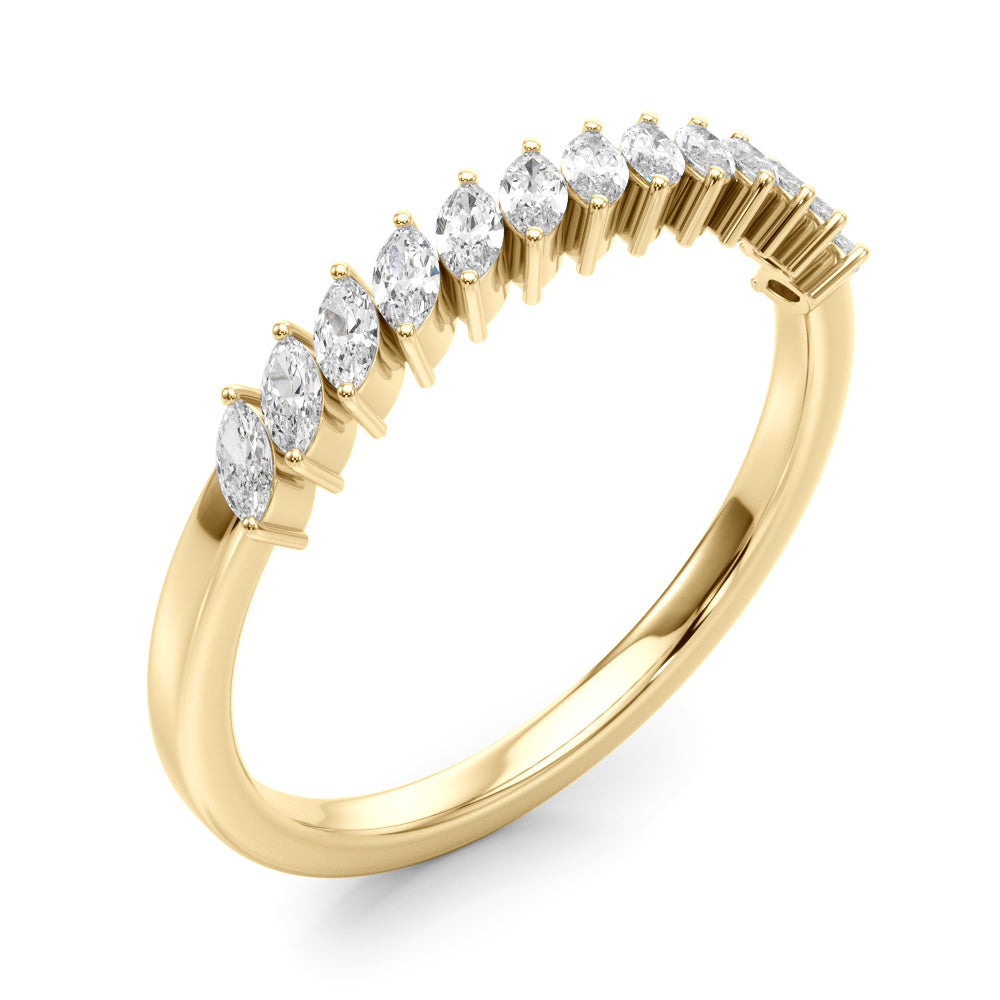 14k Diamond Band Marquise (0.39ct tw)