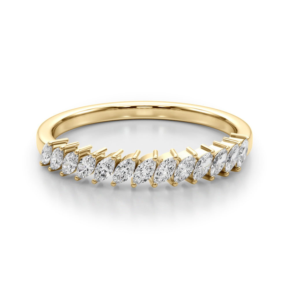 14k Diamond Band Marquise (0.39ct tw)