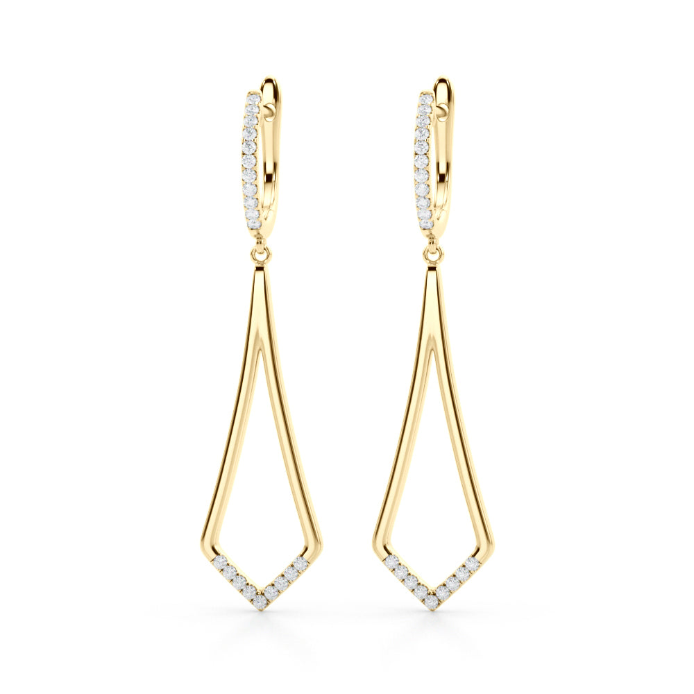 14k Fashion Earrings (0.2 ct tw)