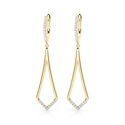 14k Fashion Earrings (0.2 ct tw)