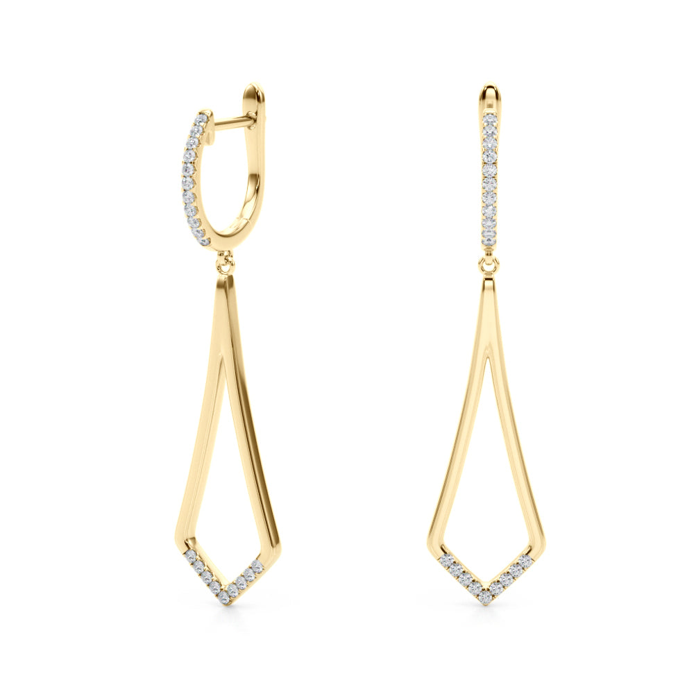 14k Fashion Earrings (0.2 ct tw)