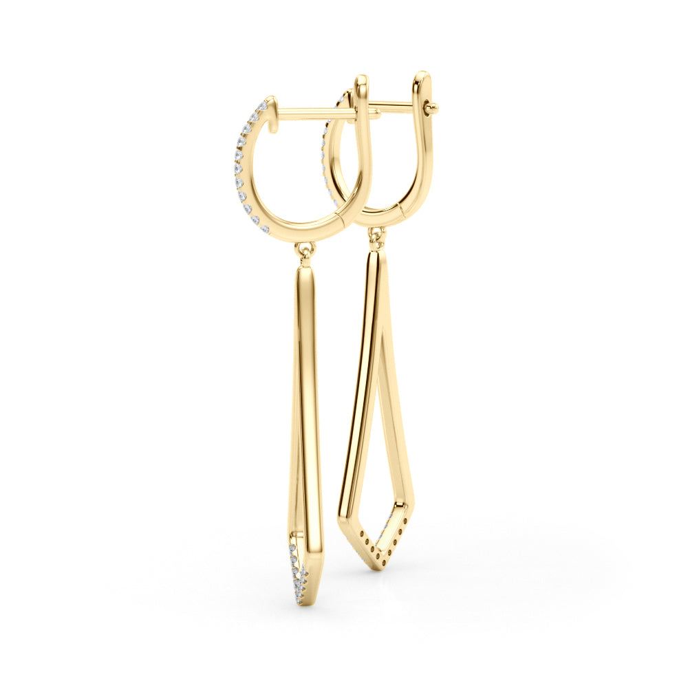 14k Fashion Earrings (0.2 ct tw)