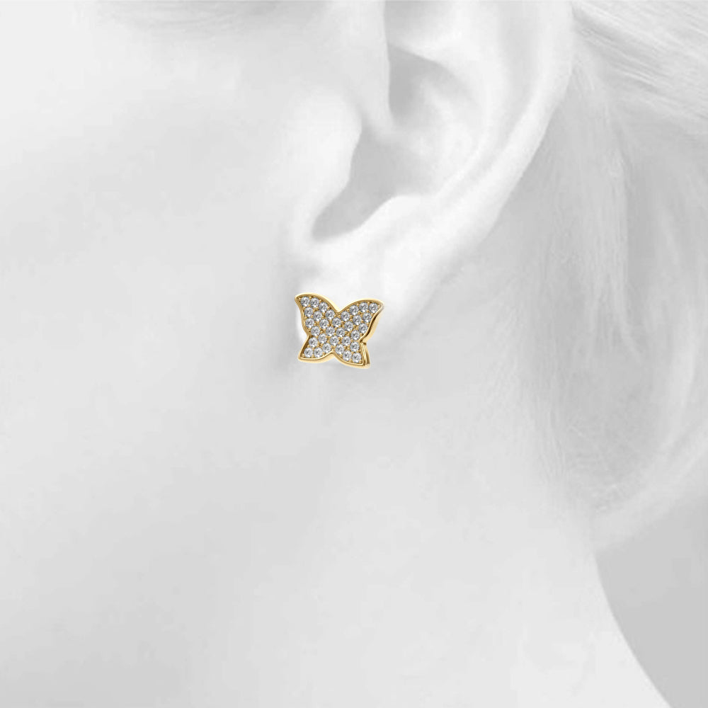 Butterfly Earrings (0.64 ct tw)