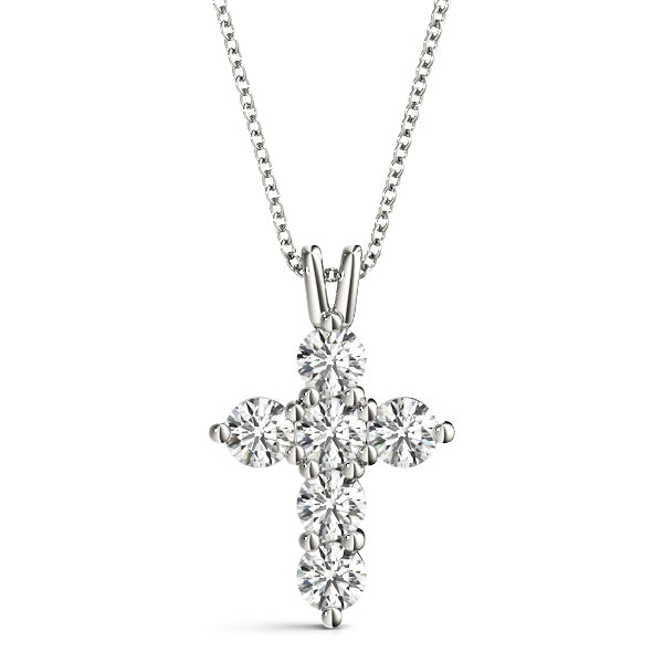 Diamond Necklace Cross