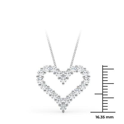 Diamond Heart Necklace (1 ct tw)