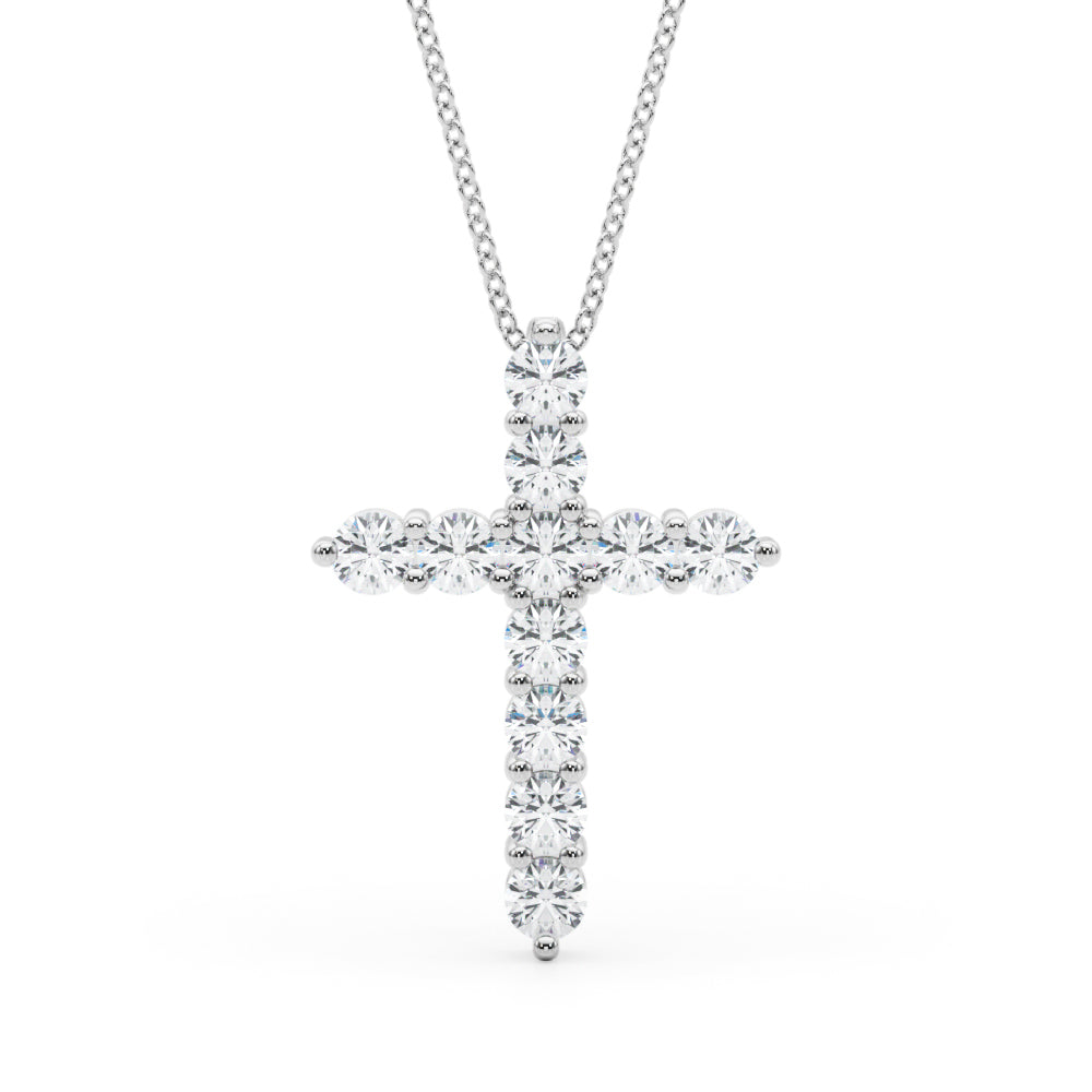 Diamond Necklace Cross