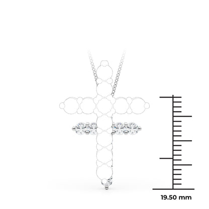 Diamond Necklace Cross