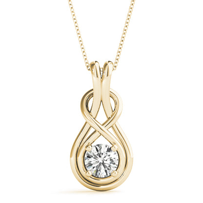 14k artistic Necklace (0.5 ct tw)