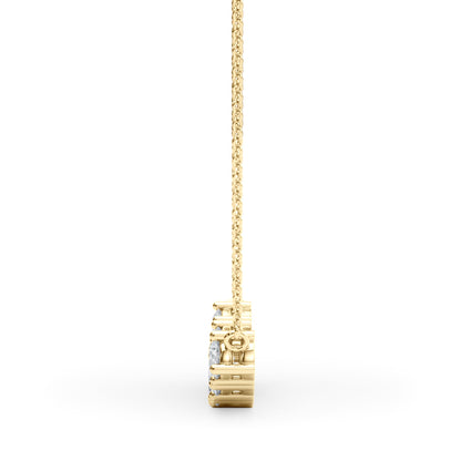 14k  Necklace (.94 ct tw)