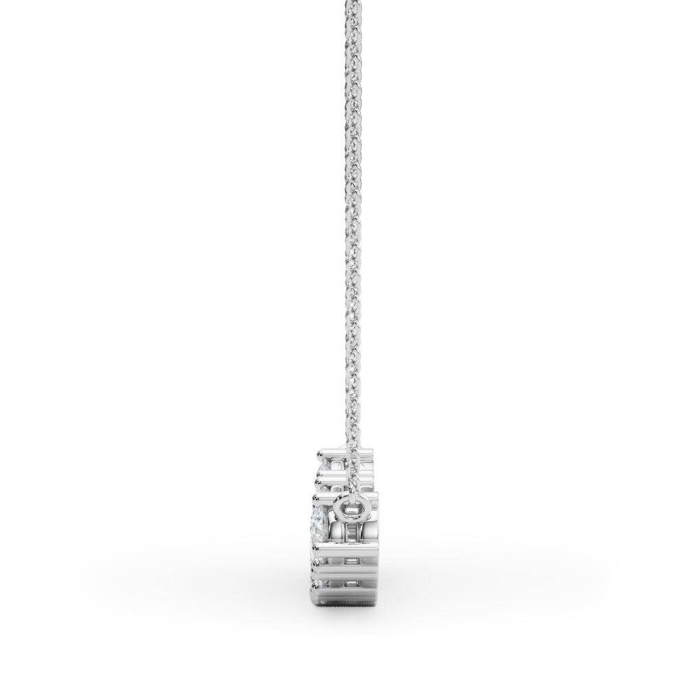 14k  Necklace (.94 ct tw)